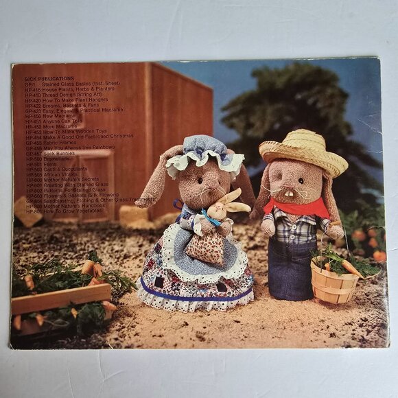 Sock Bunnies Designer Series Craft Pattern Booklet By Quick Publications - Picture 11 of 16